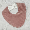 Load image into Gallery viewer, Blush Corduroy Signature Bib