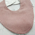 Load image into Gallery viewer, Blush Corduroy Signature Bib