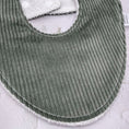 Load image into Gallery viewer, Forest Corduroy Signature Bib