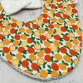 Load image into Gallery viewer, Squeeze The Day Orange Signature Bib