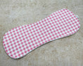 Load image into Gallery viewer, Soft Pastel Pink Gingham Burp Cloths
