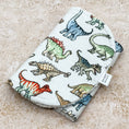 Load image into Gallery viewer, Soft Dino Dreams Burp Cloths