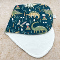 Load image into Gallery viewer, Soft Prehistoric Predators Burp Cloths