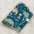 Load image into Gallery viewer, Soft Prehistoric Predators Burp Cloths