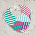 Load image into Gallery viewer, Lolly Stripes Signature Bib