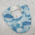 Load image into Gallery viewer, Waves of Whales Signature Bib
