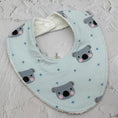 Load image into Gallery viewer, Blue Koala Cuties Signature Bib