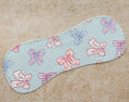 Load image into Gallery viewer, Soft Beautiful Bows Burp Cloths