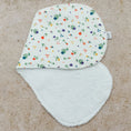 Load image into Gallery viewer, Soft Whimsical Flowers Burp Cloths