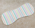Load image into Gallery viewer, Soft Pastel Rainbow Stripes Burp Cloths