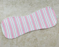 Load image into Gallery viewer, Soft Pink Stripes Burp Cloths