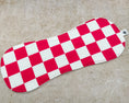 Load image into Gallery viewer, Creaming Soda Pink Checkerboard Burp Cloths
