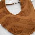 Load image into Gallery viewer, Caramel Waves Beach Towel Bib