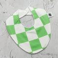 Load image into Gallery viewer, Baby Gift Set - Lorikeet Lime Checkerboard