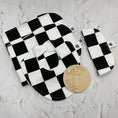Load image into Gallery viewer, Baby Gift Set - Ibis Black Checkerboard