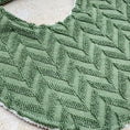 Load image into Gallery viewer, Forest Chevron Beach Towel Bib