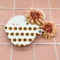 Load image into Gallery viewer, Busy Bumble Bees Signature Bib