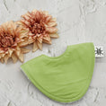 Load image into Gallery viewer, Pistachio Green Dribble Bib