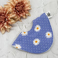 Load image into Gallery viewer, Purple Daisies Signature Bib