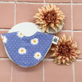 Load image into Gallery viewer, Purple Daisies Signature Bib