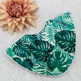 Load image into Gallery viewer, Tropical Leaves Dribble Bib