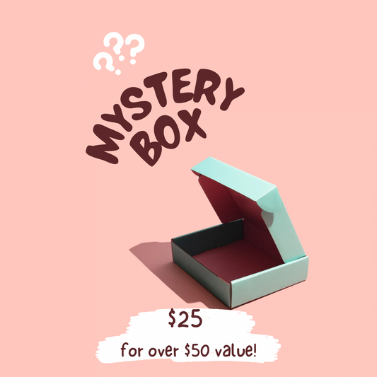 Baby Mystery Box – $25 for over $50 in value. Surprise mix of baby essentials, including bibs, burp cloths, washcloths, sunglasses, and teething rings. Available in boy, girl, and gender-neutral sets.