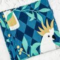 Load image into Gallery viewer, Luxury Stretch Bamboo Swaddle - Cockatoo
