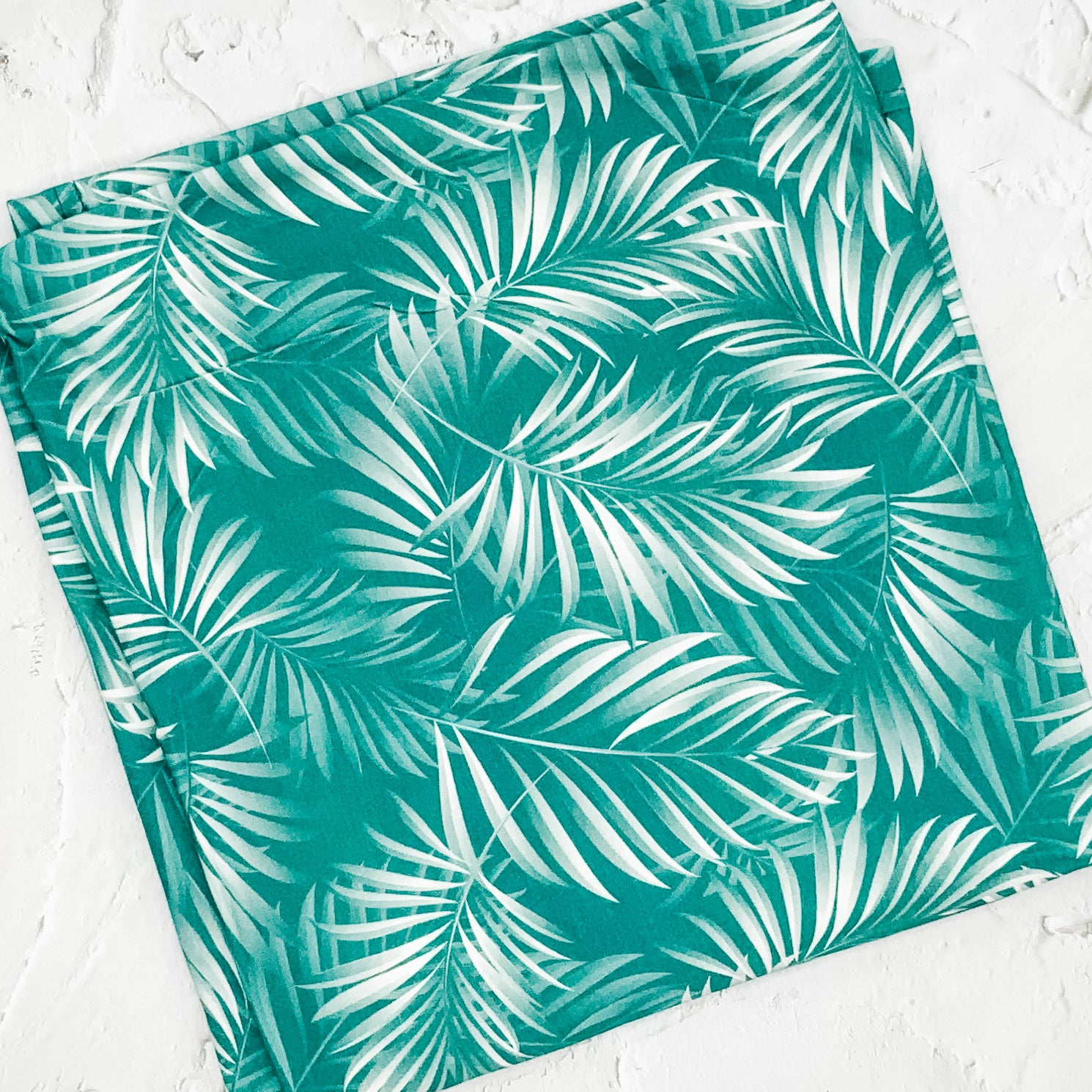 Luxury Stretch Bamboo Swaddle - Aqua