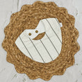 Load image into Gallery viewer, White & Navy Stripe Signature Bib
