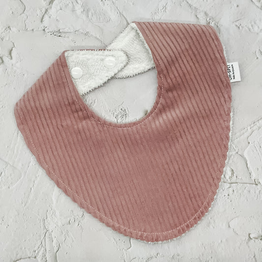 Blush Corduroy Signature Bib
