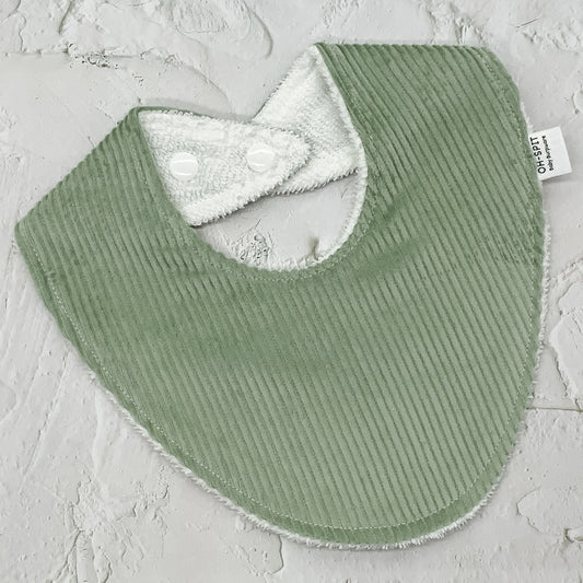 Palm Corduroy Signature Bib