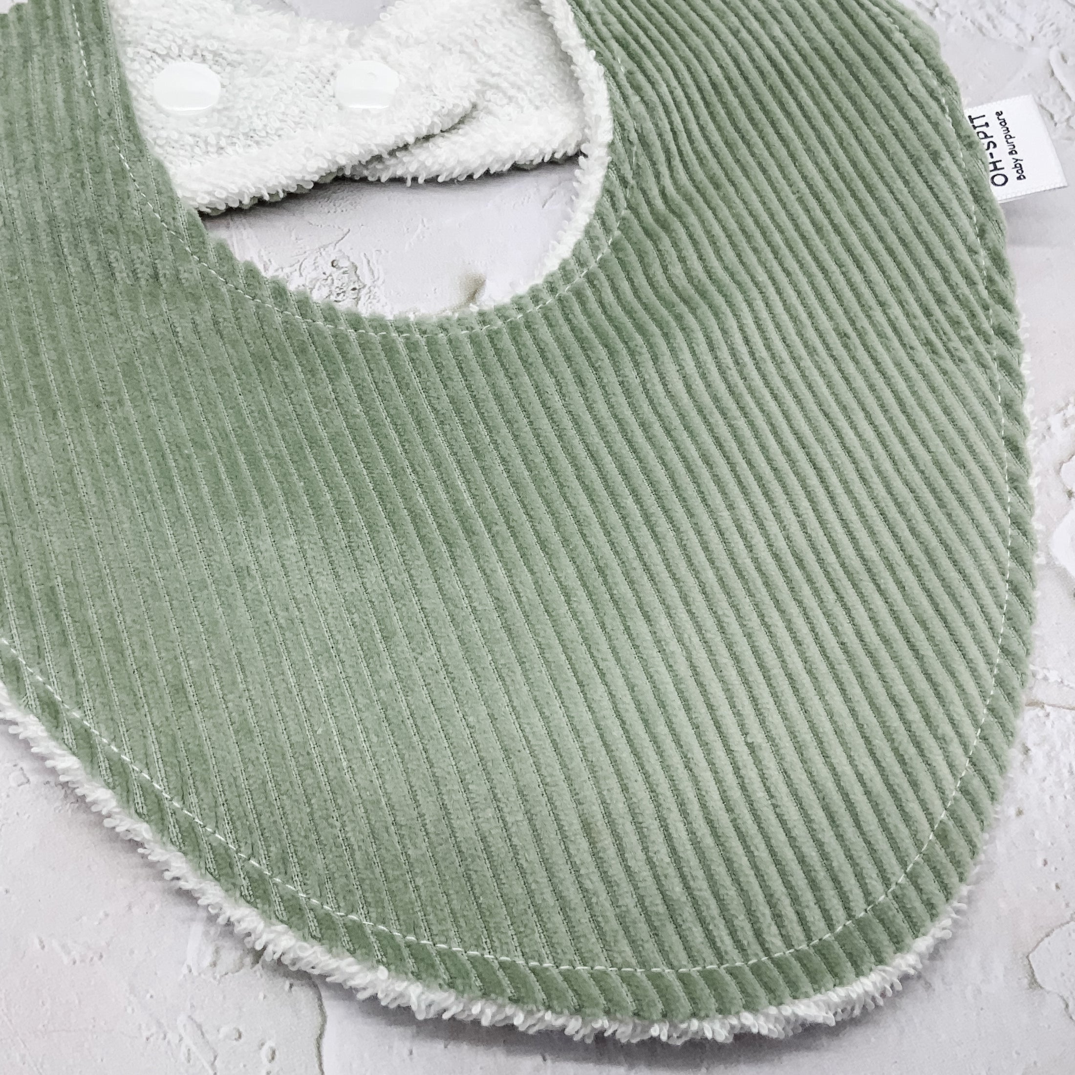 Palm Corduroy Signature Bib