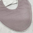 Load image into Gallery viewer, Lilac Corduroy Signature Bib
