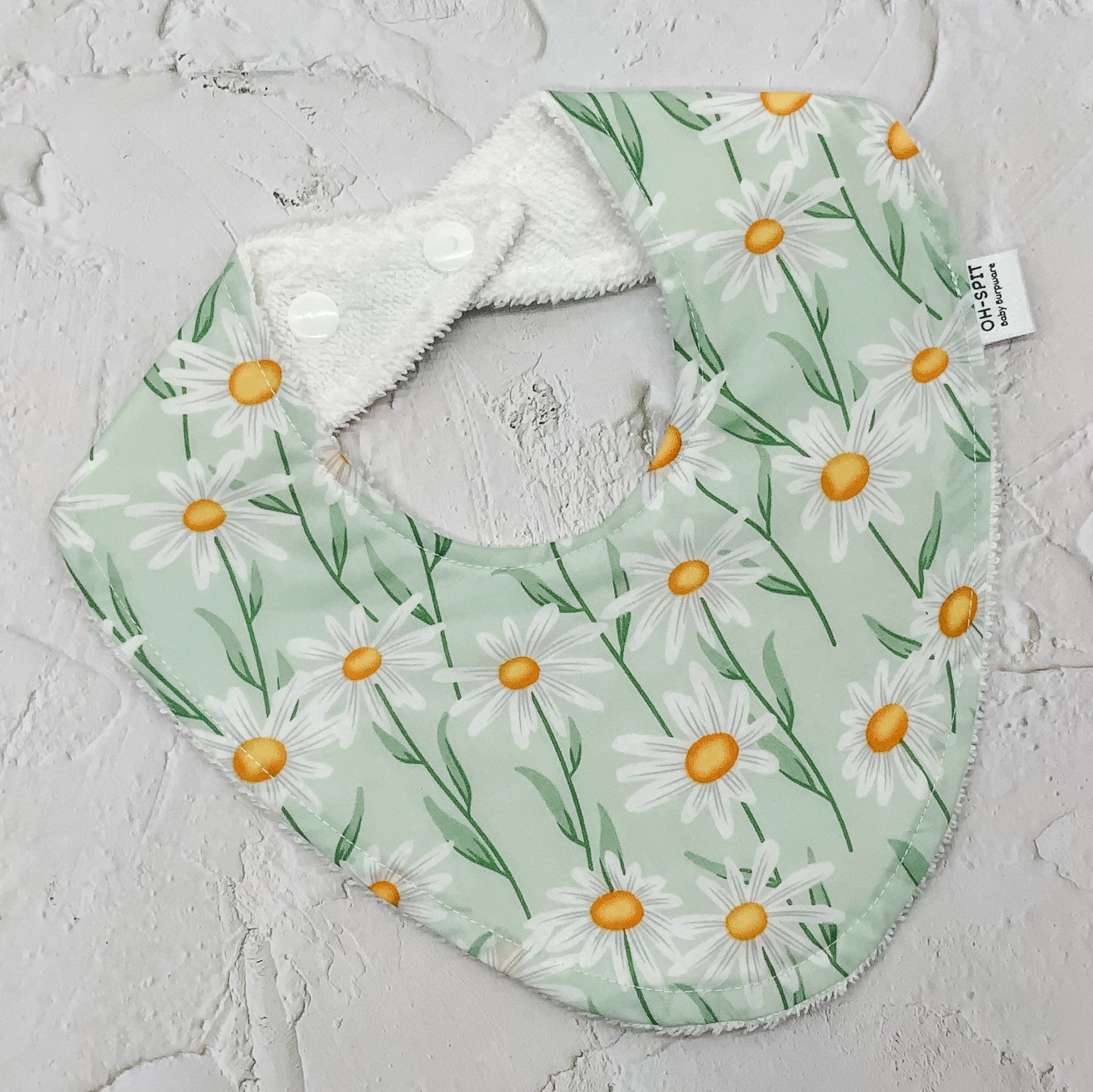 Field of Daisies Signature Bib