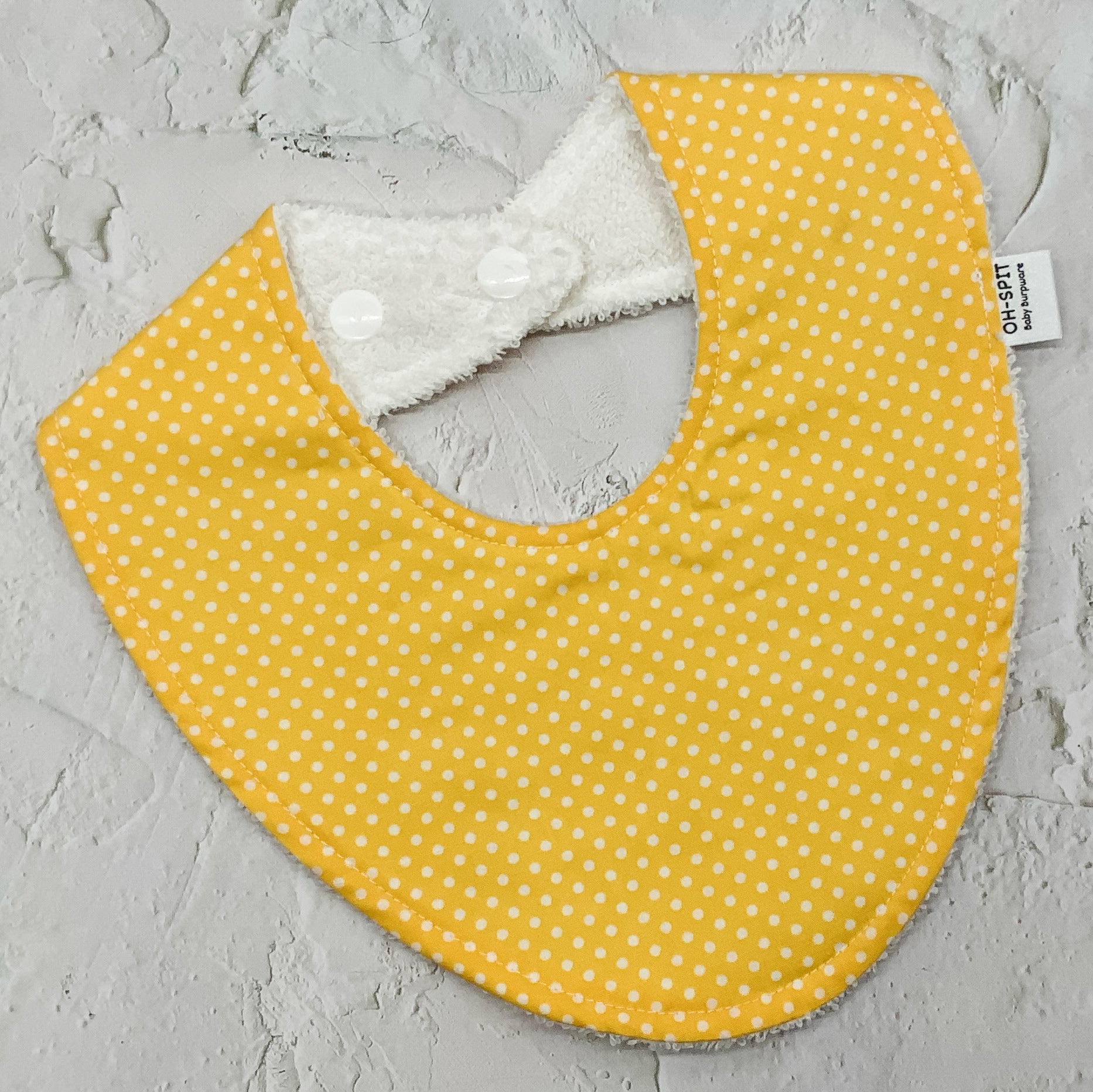 Yellow Spots Signature Bib