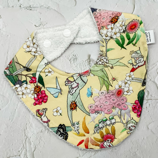 Gumnut Blossom Signature Bib
