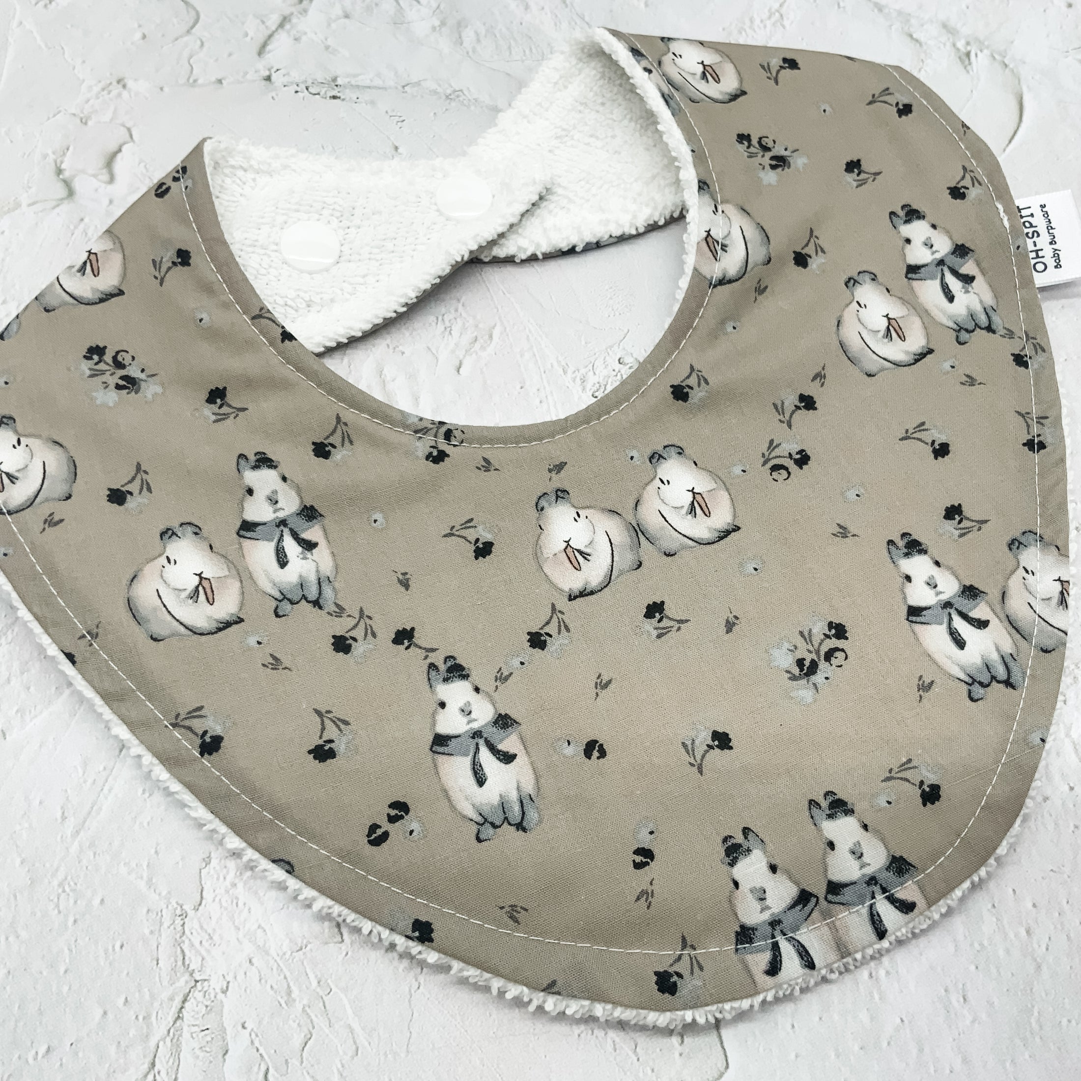 Snuggletail Bunny Signature Bib