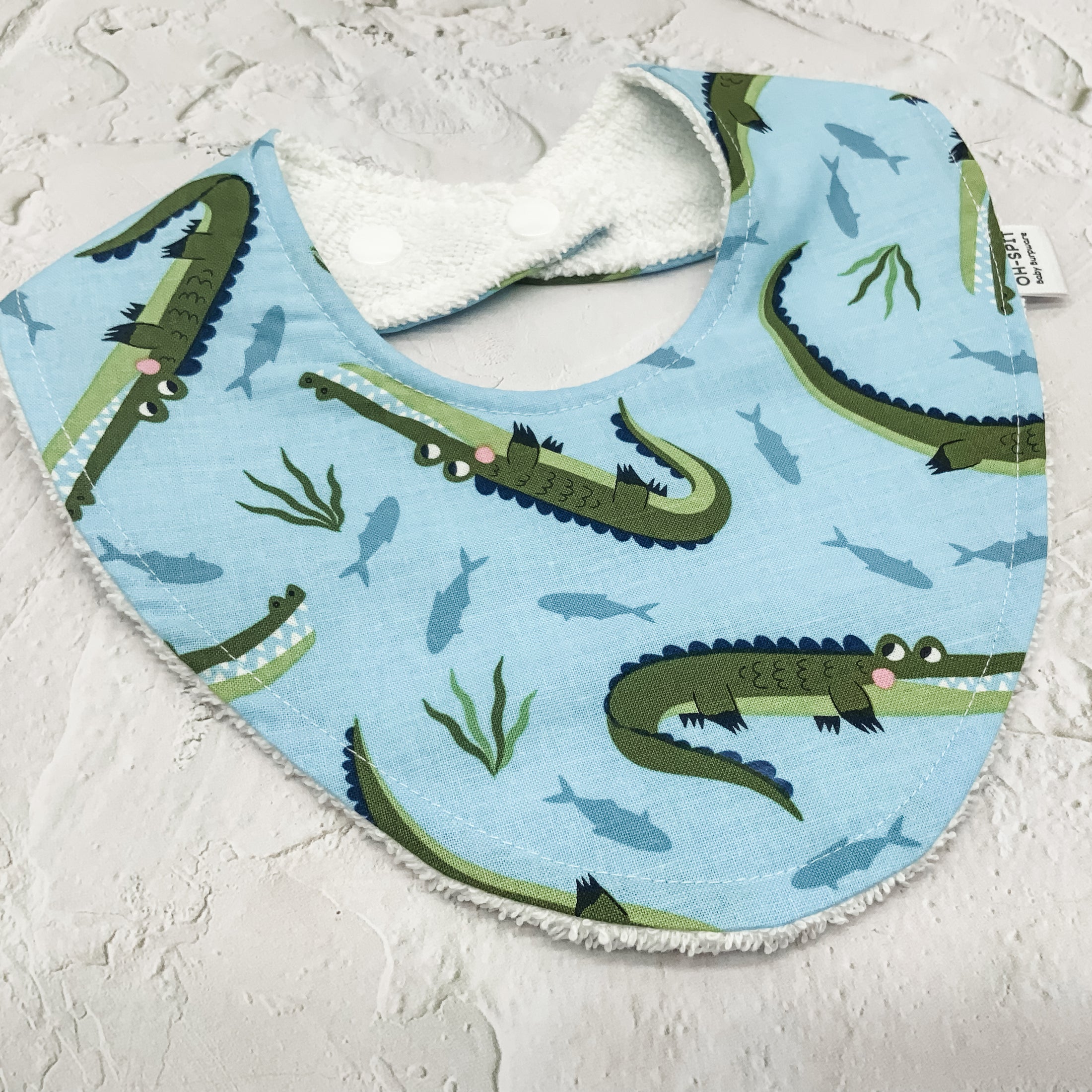 Mr Crocodile Signature Bib
