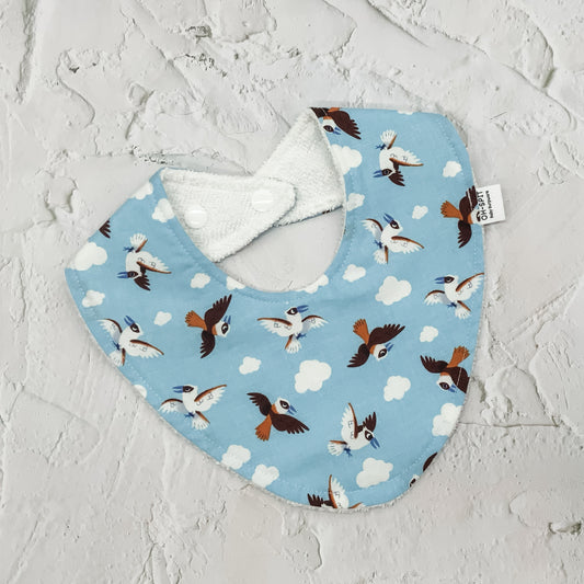 Kookaburra Clouds Signature Bib