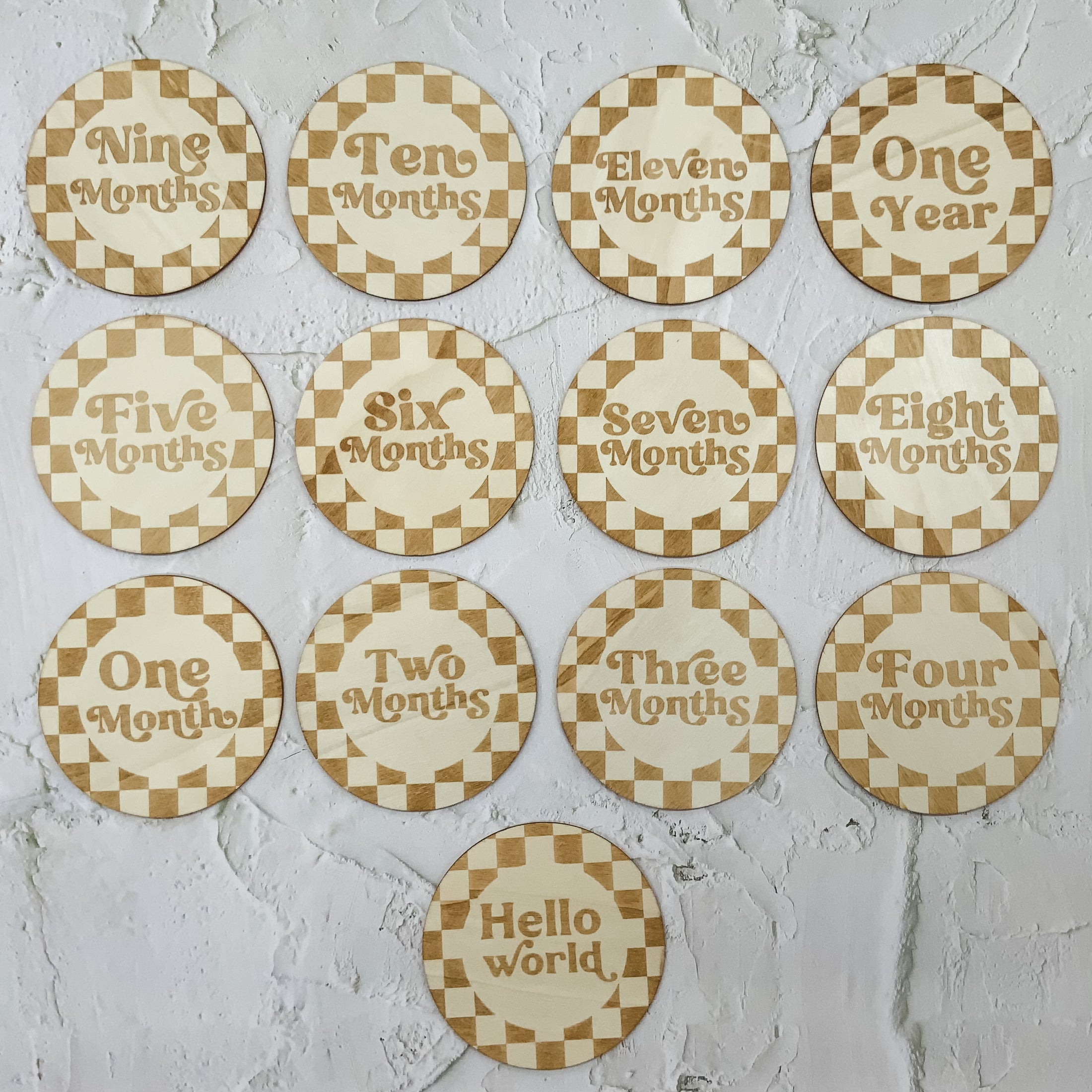 The Milestone Baby Disk Set
