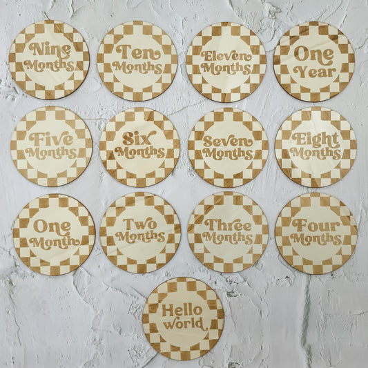 The Milestone Baby Disk Set
