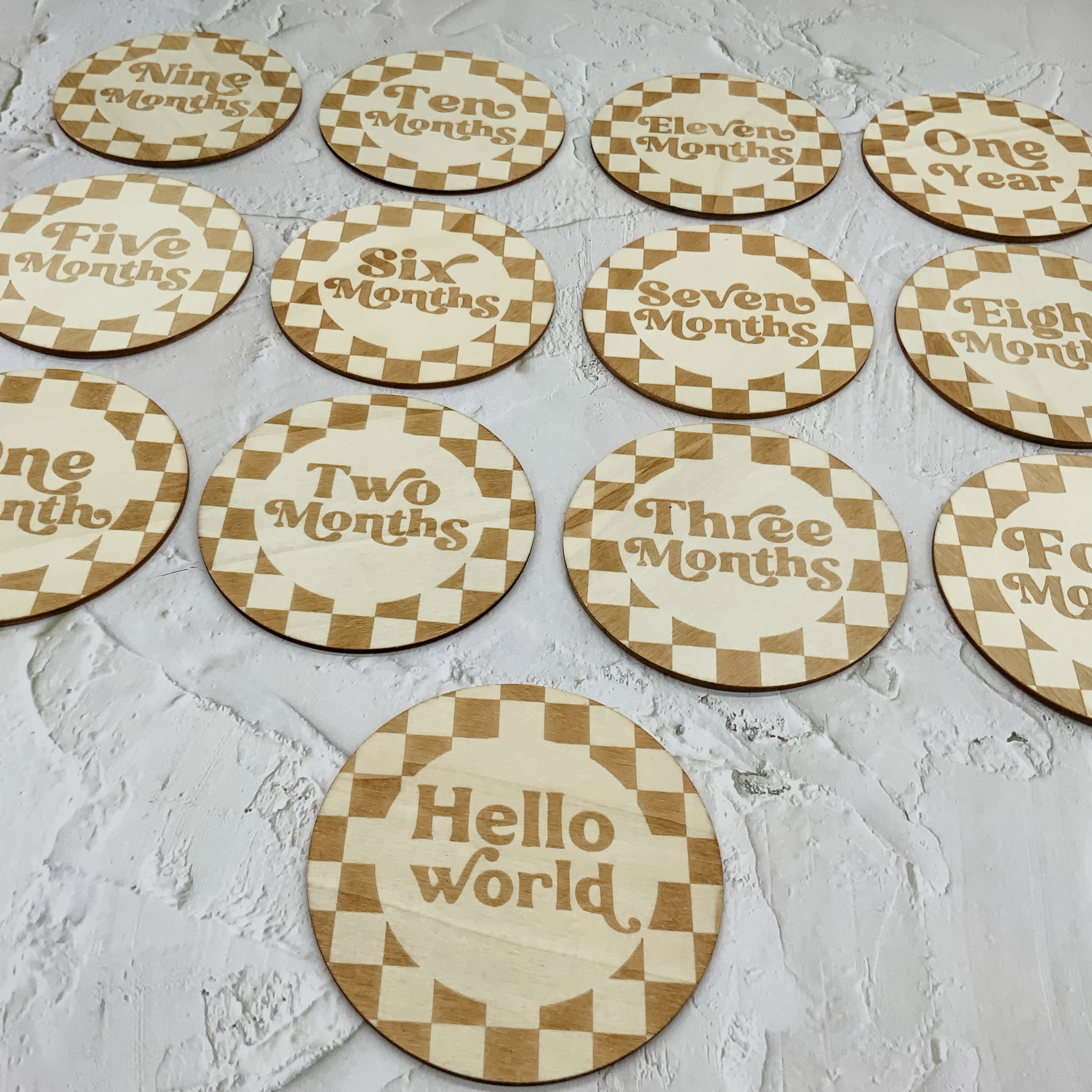The Milestone Baby Disk Set