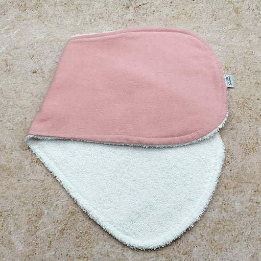 Blushing Pink Burp Cloths