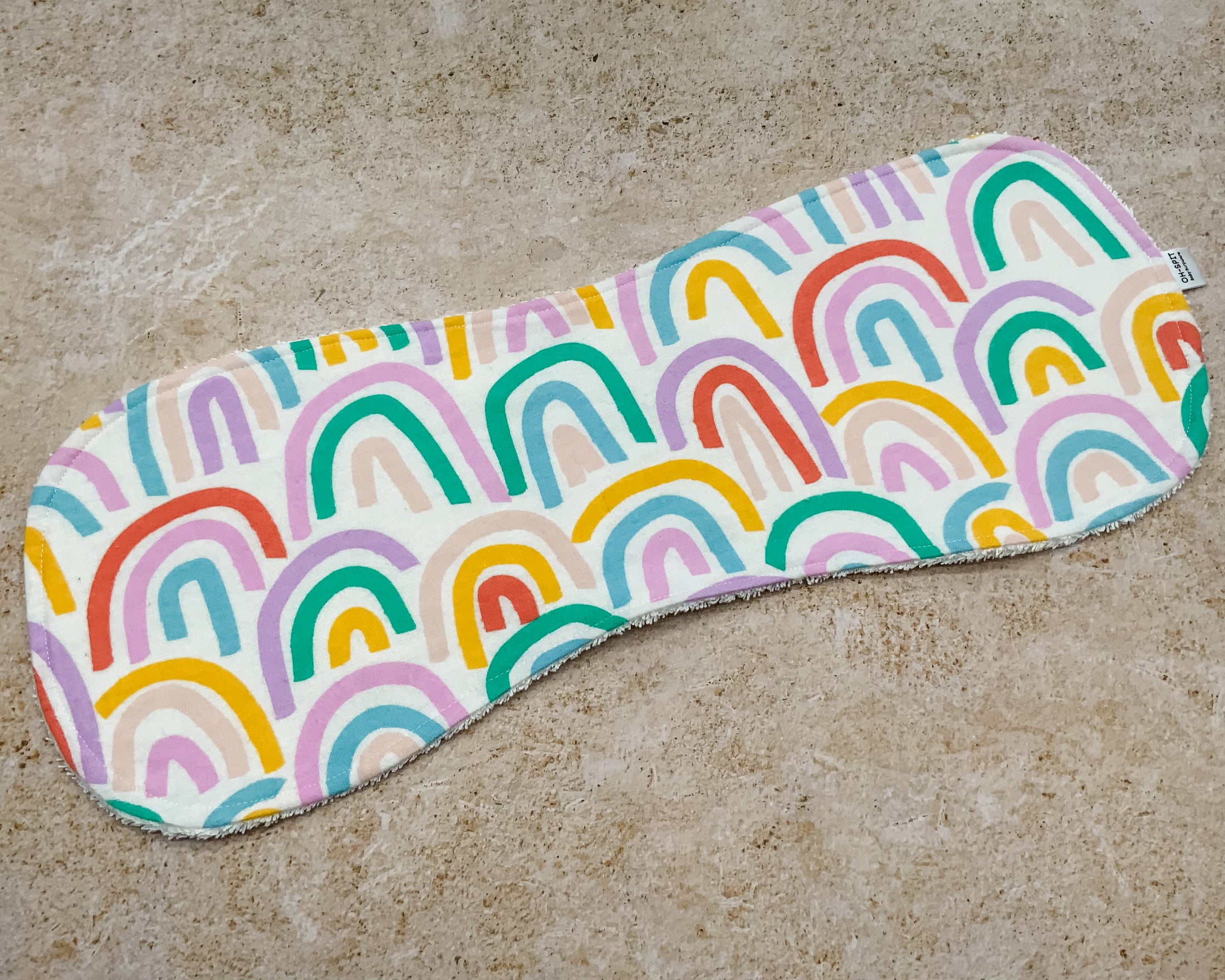 Rainbow Dreams Burp Cloths