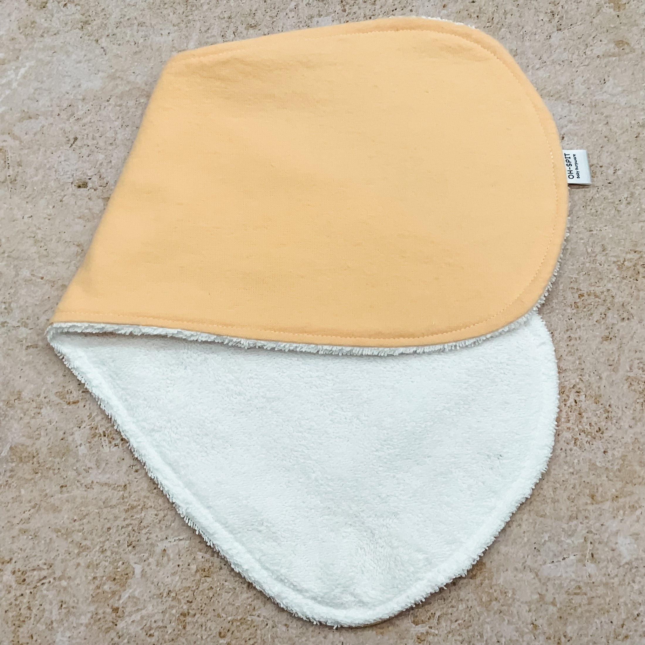 Apricot Sorbet Soft Pastel Burp Cloths