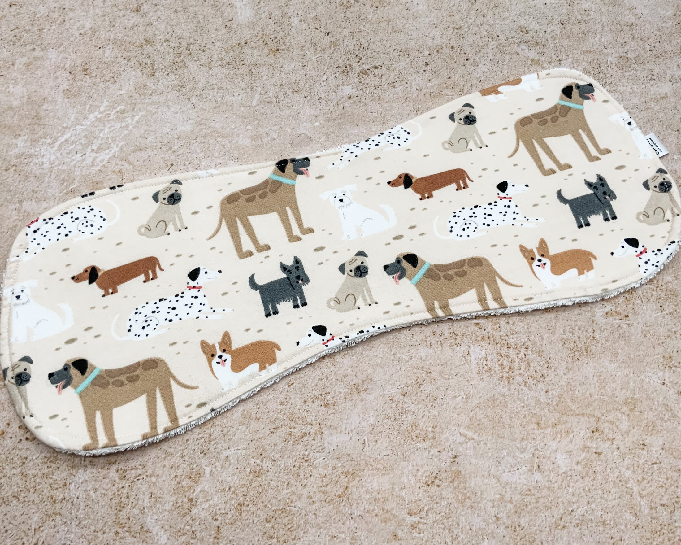 Puppy Parade Burp Cloths