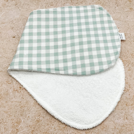 Mint Green Burp Cloths