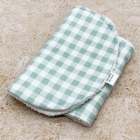 Mint Green Burp Cloths