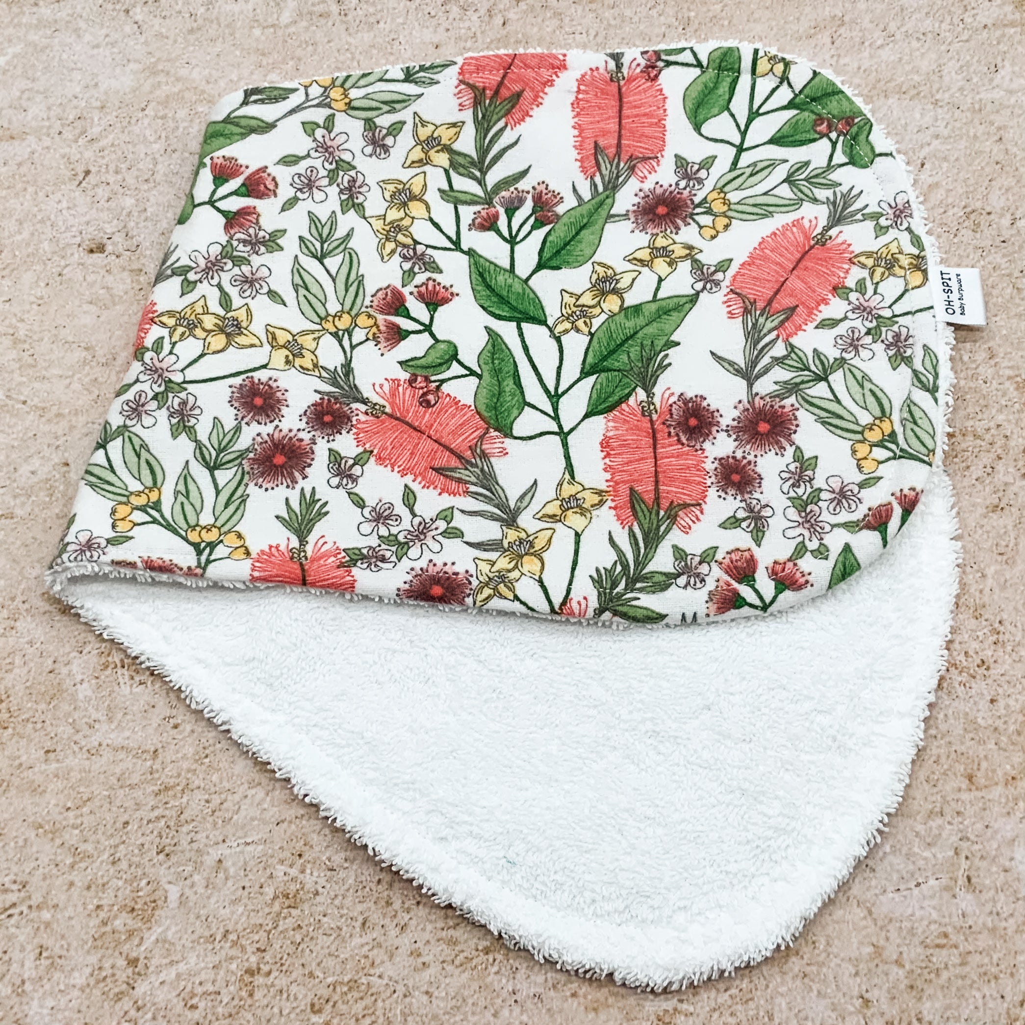 Australian Wattles Burp Cloths