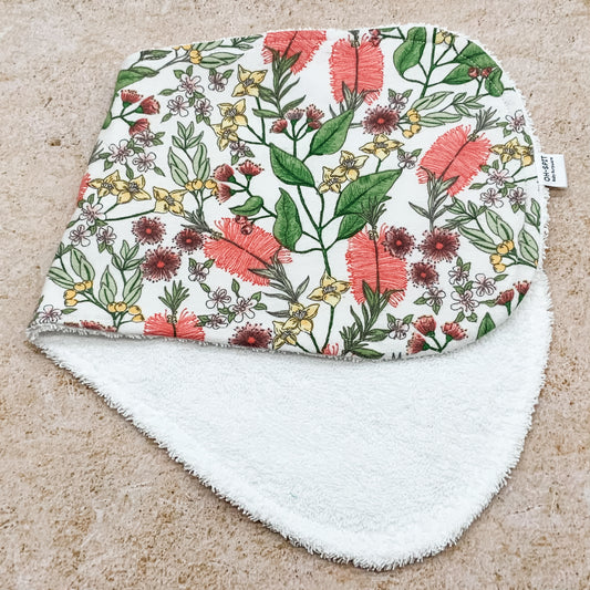 Australian Wattles Burp Cloths